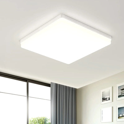 IRALAN Square LED Ceiling Light Neutral White Cool White Warm White 48W 36W 24W 18W Bedroom Hallway Toilet Lighting