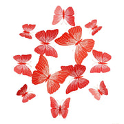 12pcs PVC 3d Butterfly wall decor cute Butterflies wall stickers art Decals home Decoration room wall art