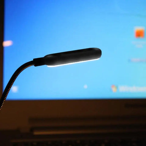 Travel Portable USB Reading Lamp Mini Led Book Light Night Lights Powered By Laptop Notebook Computer Christmas Gift Led Light