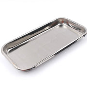 Stainless Steel Storage Tray Food Fruit Plate Dish Tableware Doctor Surgical Dental Tray Kitchen Accessories Desktop Organizer