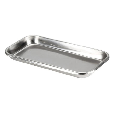 Stainless Steel Storage Tray Food Fruit Plate Dish Tableware Doctor Surgical Dental Tray Kitchen Accessories Desktop Organizer