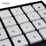 Wholesale Jewelry Gem Display Box Case Loose Diamond Storage Tool Coin Jar Show Tray Gem Pot Gemstone Organizer Holder Container