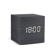 Alarm Clock LED Wooden Watch Table Voice Control Digital Wood Despertador USB/AAA Powered Electronic Desktop Clocks