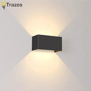 Simple Outdoor LED Wall Light Indoor Outdoor Villa Balcony Corridor Corridor Waterproof Exterior Wall Light Entry Door Light