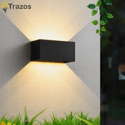 Simple Outdoor LED Wall Light Indoor Outdoor Villa Balcony Corridor Corridor Waterproof Exterior Wall Light Entry Door Light