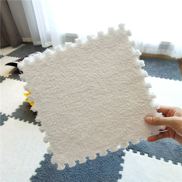 Soft Plush Kids Carpet Baby Play Mat Children's Rugs Toys EVA Foam Children's Mat Puzzle Interlock Floor Mats 30*30 CM