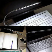 USB LED Book Light USB Powered Metal Material 10 LED Flexible Night Lamp For Laptop PC Computer Notebook Book Reading Lights