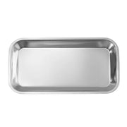 Stainless Steel Storage Tray Food Fruit Plate Dish Tableware Doctor Surgical Dental Tray Kitchen Accessories Desktop Organizer