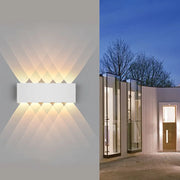 Led Wall Lamp Outdoor Indoor Waterproof Surface Mounted LED Up and Down Wall Light Porch Garden AC85-265V