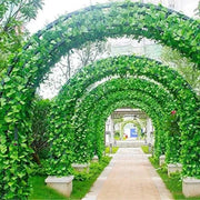 Artificial Green Leaves Ivy Vine Garland Creeper Rattan Fake Leaf Plants Hanging Garlands for Garden Wedding Party Home Decor