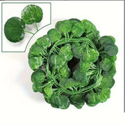 Artificial Green Leaves Ivy Vine Garland Creeper Rattan Fake Leaf Plants Hanging Garlands for Garden Wedding Party Home Decor