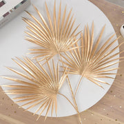 Golden Artificial Plants Eucalyptus Maple Leaf Fake Tropical Plants Faux Flowers For Home DIY Vase Filler Wedding Party Decor