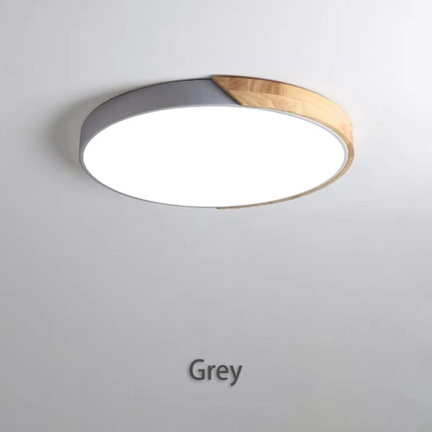 Macaron LED Ceiling Light Ceiling Light Nordic Retro Modern Minimalist Home Light Living Room Bedroom Study Decoration Lighting