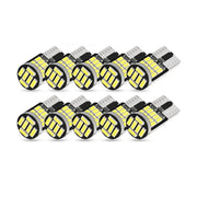 10pc Canbus W5W T10 194 LED Car Light Bulb 26SMD 4014 Auto High Bright Wedge License Plate Clearance Dome Door Lamp 12V