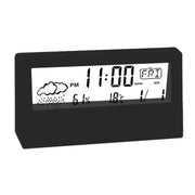 Creative Weather Display Electronic Alarm CLock Thermo-Hygrometer Clock Digital Table Clock Teperature Calendar