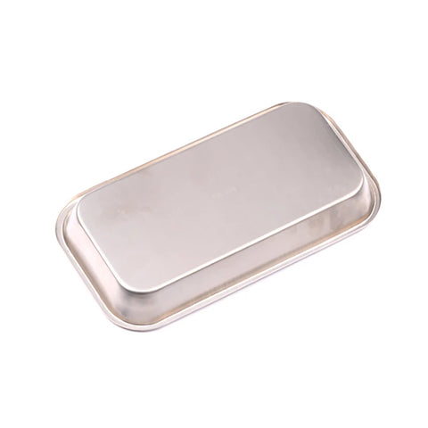 1/2pcs Kitchen Tray Stainless Steel Tool Nail Tattoo Dental Medical Device Supplies Square Storage Tray Dental Medical Tray Dish