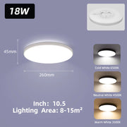 220V Led Ceiling Light Golden Bedroom Indoor Kitchen Lighting for Home Decor Dustproof Bathroom Led Lamp Golden Ceiling Lamps