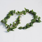 2M Ivy Green Fake Leaves Garland Plant Vine Foliage Home Decor Plastic Rattan String Wall Decoration Artificial Plants