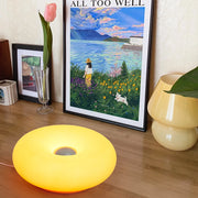 Bauhaus table lamp USB plug bedroom bedside lamp living room dining room decoration donut ambient light