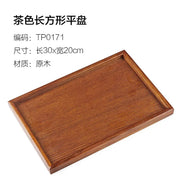 Japanese Wooden Tray Tea Tray Portable Decorative Miscellaneous Storage Tea Set Kitchen Storage Restaurant Service Tray