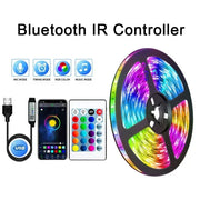 RGB LED Strip Lights 5050 Bluetooth APP Control Color Changing Light Flexible LED Lamp Tape Ribbon for Room Decoration Backlight