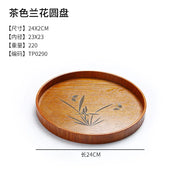 Japanese Wooden Tray Tea Tray Portable Decorative Miscellaneous Storage Tea Set Kitchen Storage Restaurant Service Tray