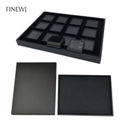 Wholesale Jewelry Gem Display Box Case Loose Diamond Storage Tool Coin Jar Show Tray Gem Pot Gemstone Organizer Holder Container