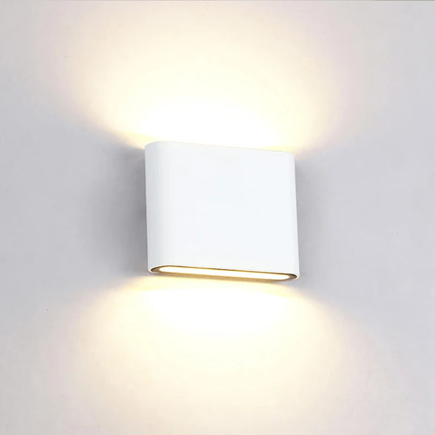 Nordic Wall Light Aluminum Modern Style Indoor Wall Lamp IP65 Waterproof Up Down Corridor Lights for Home Stairs Bedroom Bedside