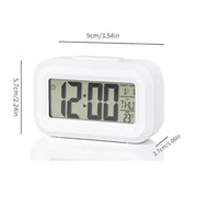 Desk Decorations Table Clock Bedroom Decoration Led Digital Alarm Clock Data Times Calendar Electronic Multi-function Desktop