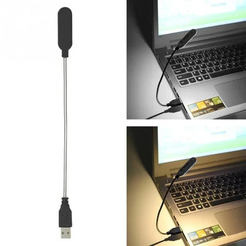 Portable USB Book Light Laptop Keyboard Lighting Reading Lamp Power Bank Powered Mini LED Night Light USB Plug Notebook Lights