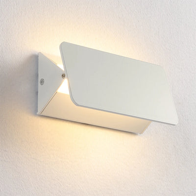 Indoor LED Wall Lamp Adjustable Angle Aluminum Alloy Wall Light Home Living Room Bedroom Vanity Mirror Bedside Lights