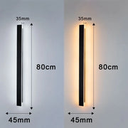 LED Wall Lamp Garden Decoration Lighting Waterproof Modern LED Wall Light AC 220V/110V 40/60/80/100/120CM Indoor Outdoor Lamps