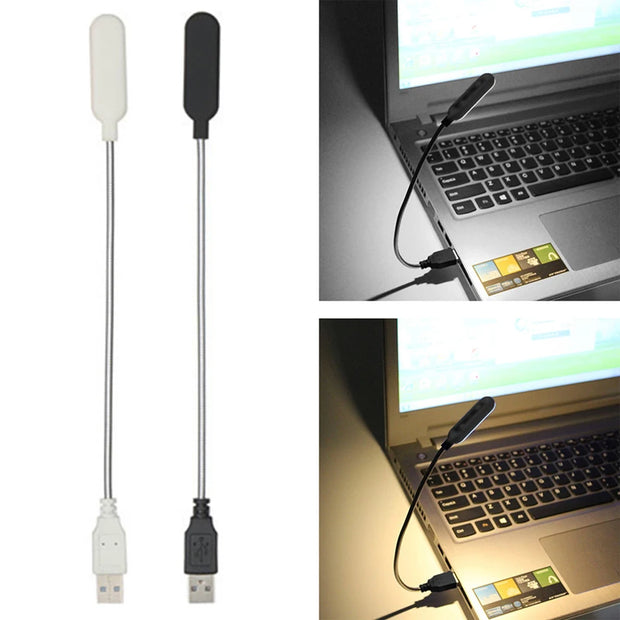 USB LED Reading Lamp Portable Flexible USB Eye Protection Mini Night Light For Notebook Computer PC Laptops Table Desk Lamp