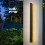 LED Strip Linear Wall Lamp Waterproof IP65 110V 220V 1M1.5M2M Minimalist Balcony villa exterior wall lights Garden Lighting