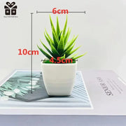 Artificial Plants Bonsai Small Tree Pot Fake Plant Flowers Potted Ornaments For Home Room Table Decoration Hotel Garden Decor