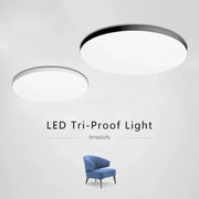 LED Ceiling Light 220V Waterproof Dustproof Three Proof Light Bedroom Bathroom Dining Room Kitchen Indoor Lighting Fixtures