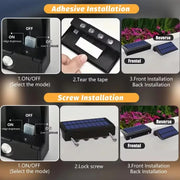 1-4pcs Solar Wall Light Outdoor Waterproof Solar Light Lighting Home Garden Courtyard Decoration Outdoor Sunlight Light