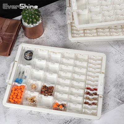 EverShine Drill Containers For Diamond Painting Tool Accessories Diamond Embroidery Box Mosaic Storage Box New Arrivals 2023