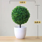 1pc Artificial Plants Bonsai Small Tree Simulation Plants Fake Flowers Table Potted Ornaments Home Decoration Hotel Garden Decor