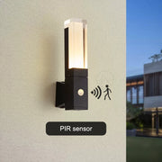 Outdoor LED Light With Pir Sensor For Home Door Porch Fence Garden Wall Lamp LED Outdoor Lighting Waterproof Wall Light IP65