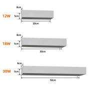 20cm/30cm/50cm LED Outdoor Waterproof Wall Lamps Aluminum LED Wall Lights Garden porch Wall Sconce Wall Lighting Fixtures