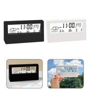 Creative Weather Display Electronic Alarm CLock Thermo-Hygrometer Clock Digital Table Clock Teperature Calendar