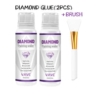 5d Diamond Painting Art Glue Permanent Hold Shine Effect Puzzle Sealer Sticky Diamond Embroidery Mosaic Glue Gel Accessories