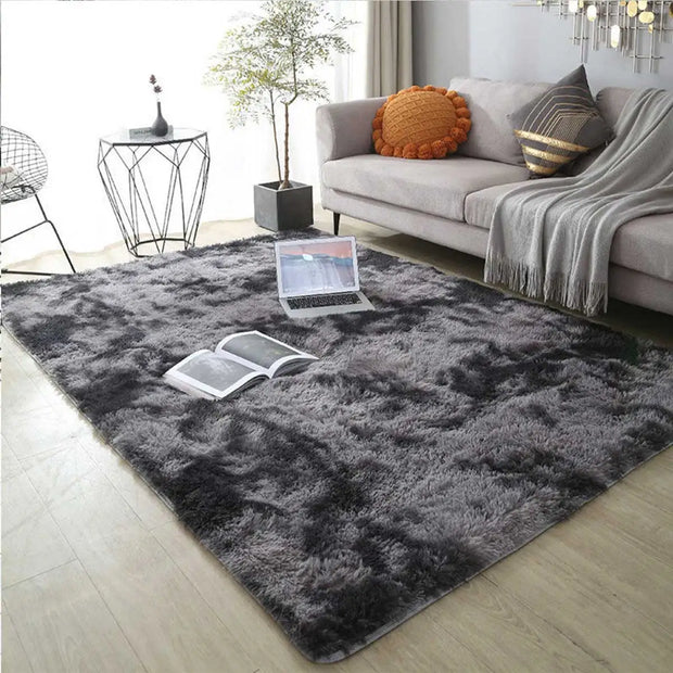 Plush Carpet For Living Room Sofa Floor Cushions  Modern Soft Fluffy Home Rug For Children's Bedroom Play Carpet Christmas Gifts