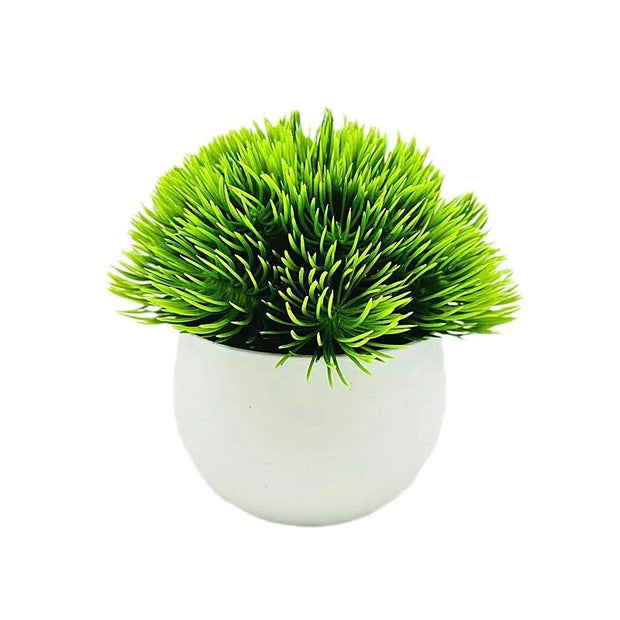 Beautiful Energetic Artificial Bonsai Vivid Decorative Non-fading Greening Table Centerpieces Imitations Plants Office Decor