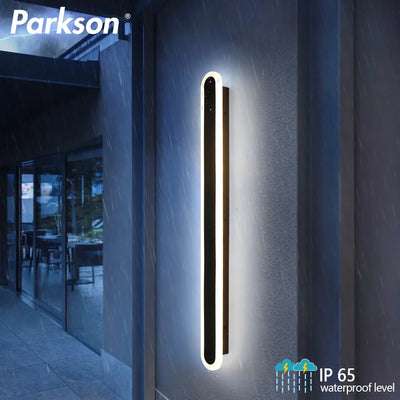 Waterproof Outdoor Long LED Wall Lamp IP65 Aluminum Wall Light Garden Porch Sconce Light 110V 220V Sconce Luminaire Outdoor Lamp