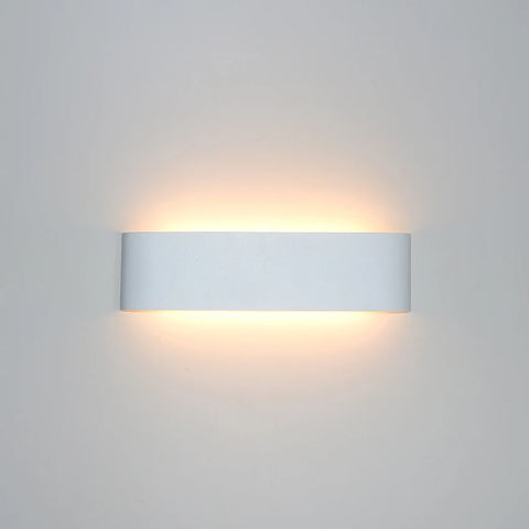 12W LED Wall Lamp Staircase Light Mirror Light Rectangle Bedroom Bedside Wall Light Indoor Sconce Fixture Living Room Decoration