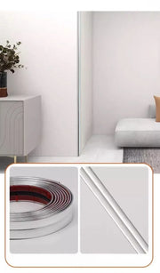 3M Self-adhesive mirror sticker Desk Furniture Edge Guard Strip Wall Internal External Corner Protector living room Decoration