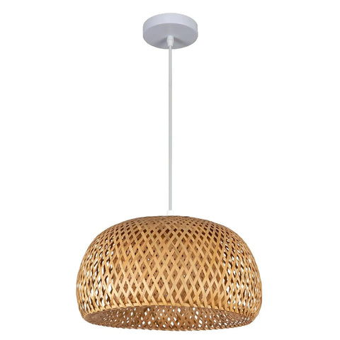 Bamboo Lantern Pendant Lamp Natural Rattan Wicker E27 Chandeliers Hand-Woven Bamboo Lampshades Lighting Fixtures Hanging Light